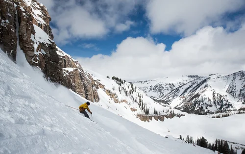 Alpine ski descent, bespoke luxury adventure travel in Europe